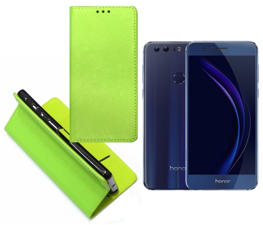 Re-Grid magnetinis dėklas Huawei Honor 8 mobiliesiems telefonams salotinės spalvos