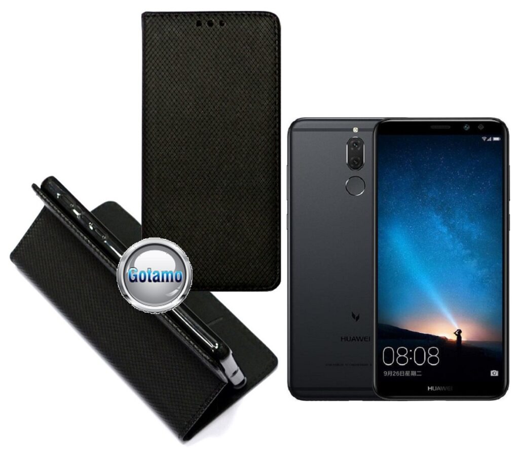 Re-Grid magnetinis dėklas Huawei Mate 10 Lite telefonams juodos spalvos