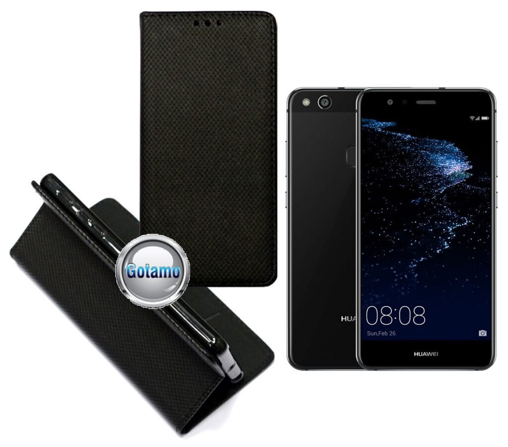 Re-Grid magnetinis dėklas Huawei P10 Lite telefonams juodos spalvos