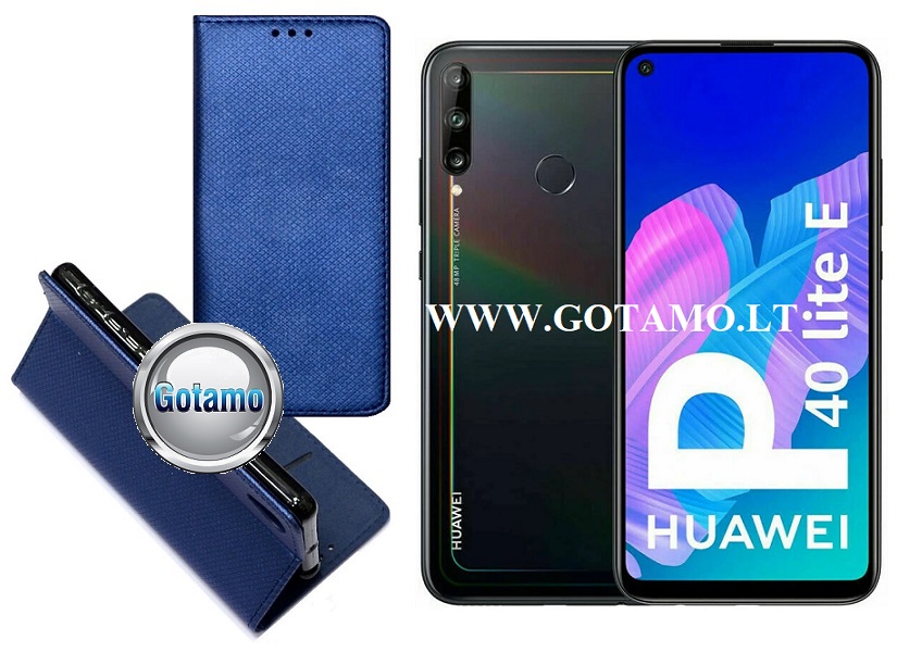 Huawei Y7P mobiliesiems telefonams mėlynos spalvos