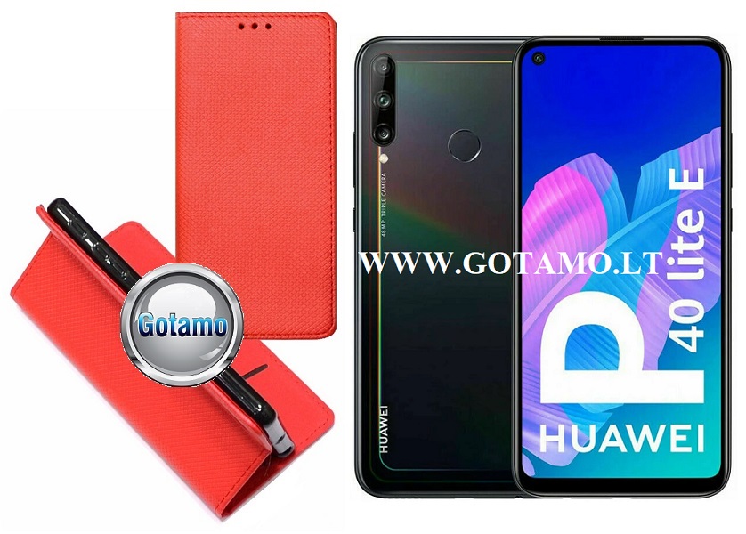 Huawei Y7P mobiliesiems telefonams raudonos spalvos