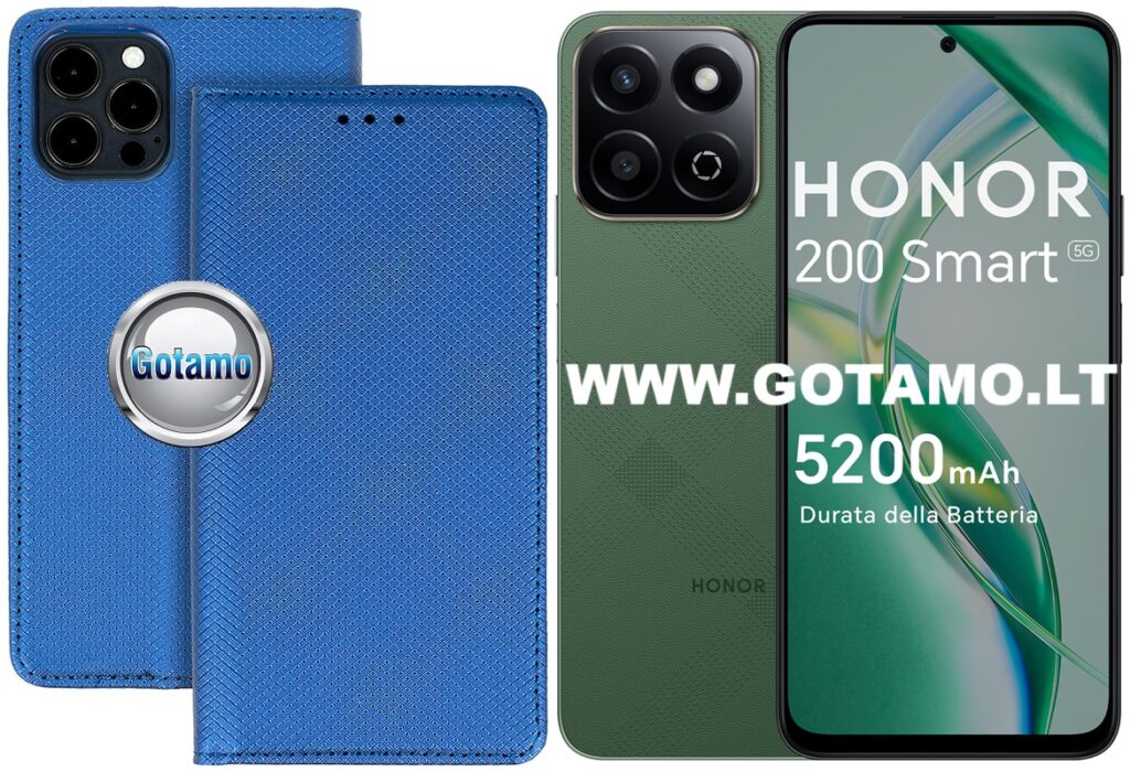 Re-Grid magnetinis dėklas knygutė – Honor 200 Smart