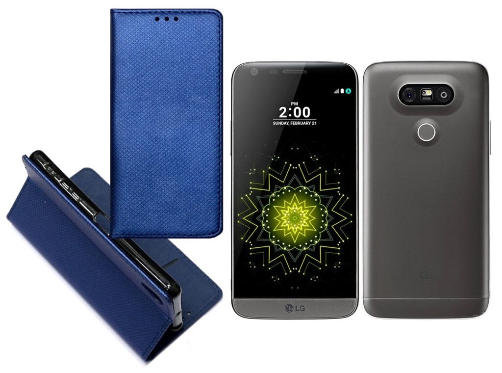 Re-Grid magnetinis dėklas LG G5 mėlynos telefonui
