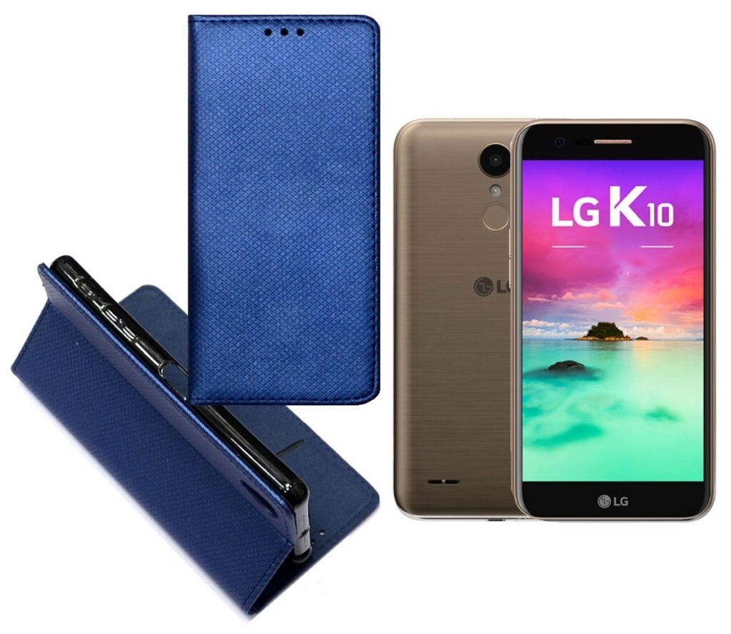 Re-Grid magnetinis dėklas LG K10 mėlynos telefonui