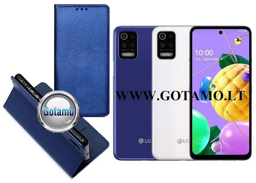 Re-Grid magnetinis dėklas LG K52 mėlynos telefonui