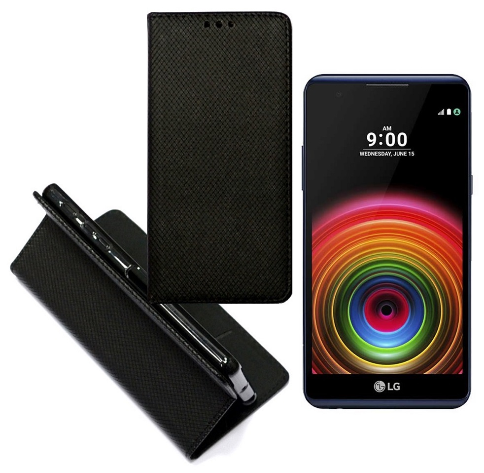 Re-Grid magnetinis dėklas LG X Power juodos telefonui