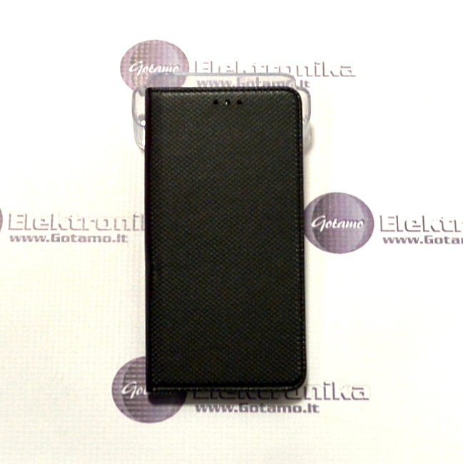 Re-Grid magnetinis dėklas Nokia 6 mobiliesiems telefonams juodos spalvos 2 Re-Grid magnetinis dėklas Nokia 6 juoda – 2 nuotrauka