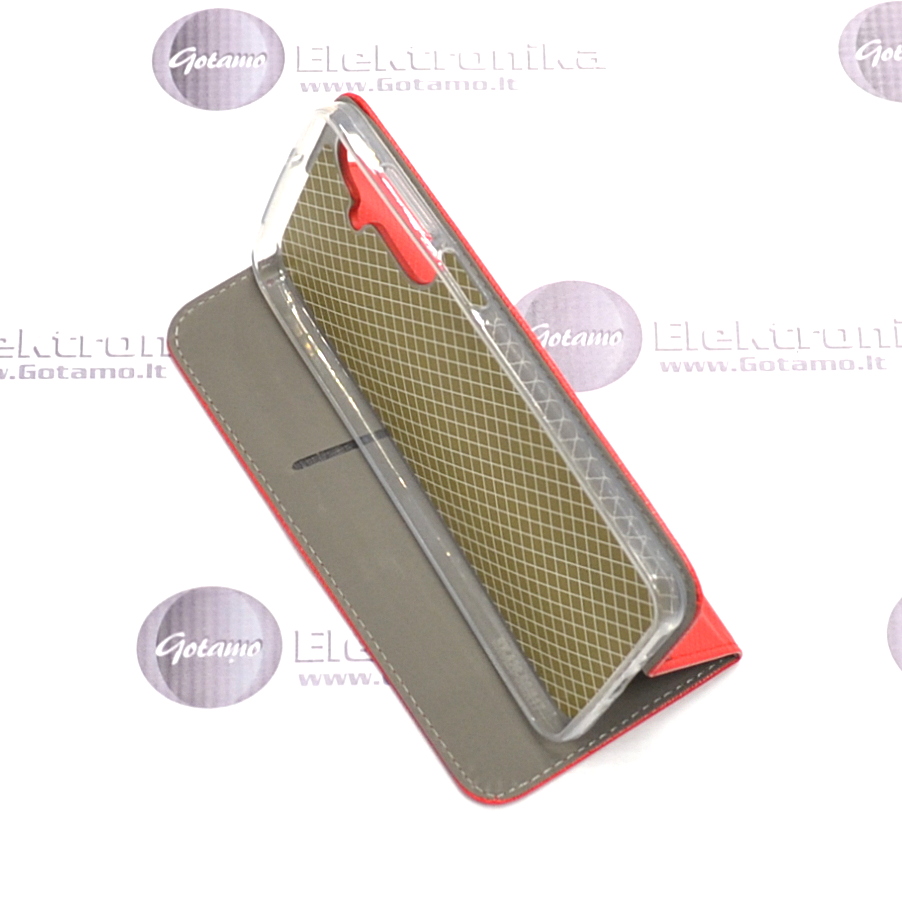 Re-Grid magnetinis dėklas Samsung Galaxy A17 telefonui raudonos spalvos 5 Re-Grid magnetinis dėklas Samsung Galaxy A17 – nuotrauka 5