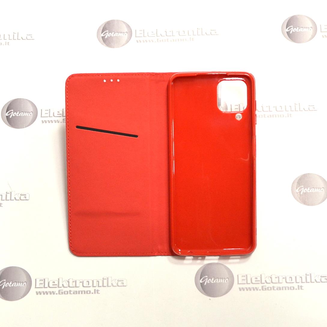 Re-Grid magnetinis dėklas Samsung Galaxy A22 telefonams raudonos spalvos 4 Re-Grid magnetinis dėklas Samsung Galaxy A22 – nuotrauka 4