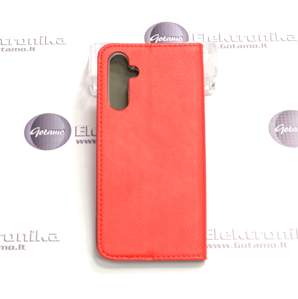 Re-Grid magnetinis dėklas Samsung Galaxy A25 telefonui raudonos spalvos 3 Re-Grid magnetinis dėklas Samsung Galaxy A25 – nuotrauka 3