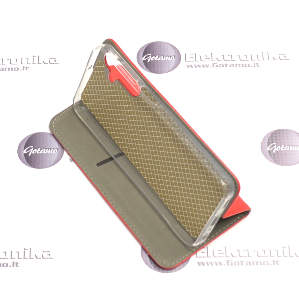 Re-Grid magnetinis dėklas Samsung Galaxy A25 telefonui raudonos spalvos 5 Re-Grid magnetinis dėklas Samsung Galaxy A25 – nuotrauka 5