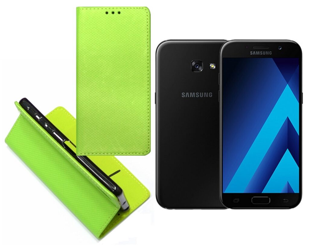 Re-Grid magnetinis dėklas Samsung Galaxy A3 (2017) salotinės spalvos