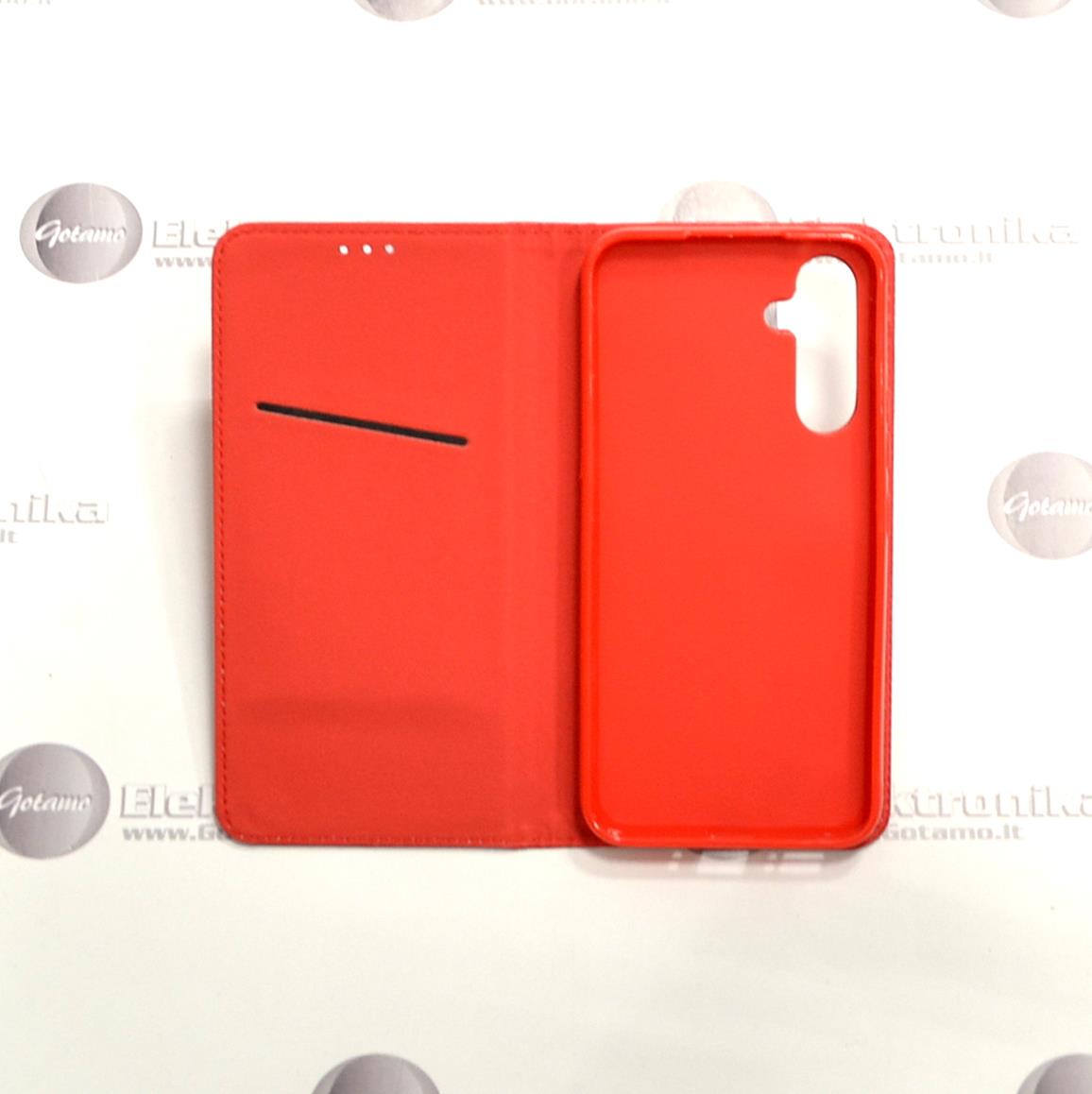 Re-Grid magnetinis dėklas Samsung Galaxy A54 telefonui raudonos spalvos 4 Re-Grid magnetinis dėklas Samsung Galaxy A54 – nuotrauka 4