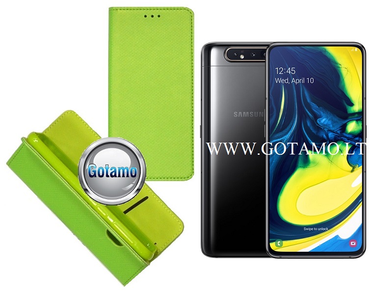 Re-Grid magnetinis dėklas Samsung Galaxy A80 salotinės spalvos
