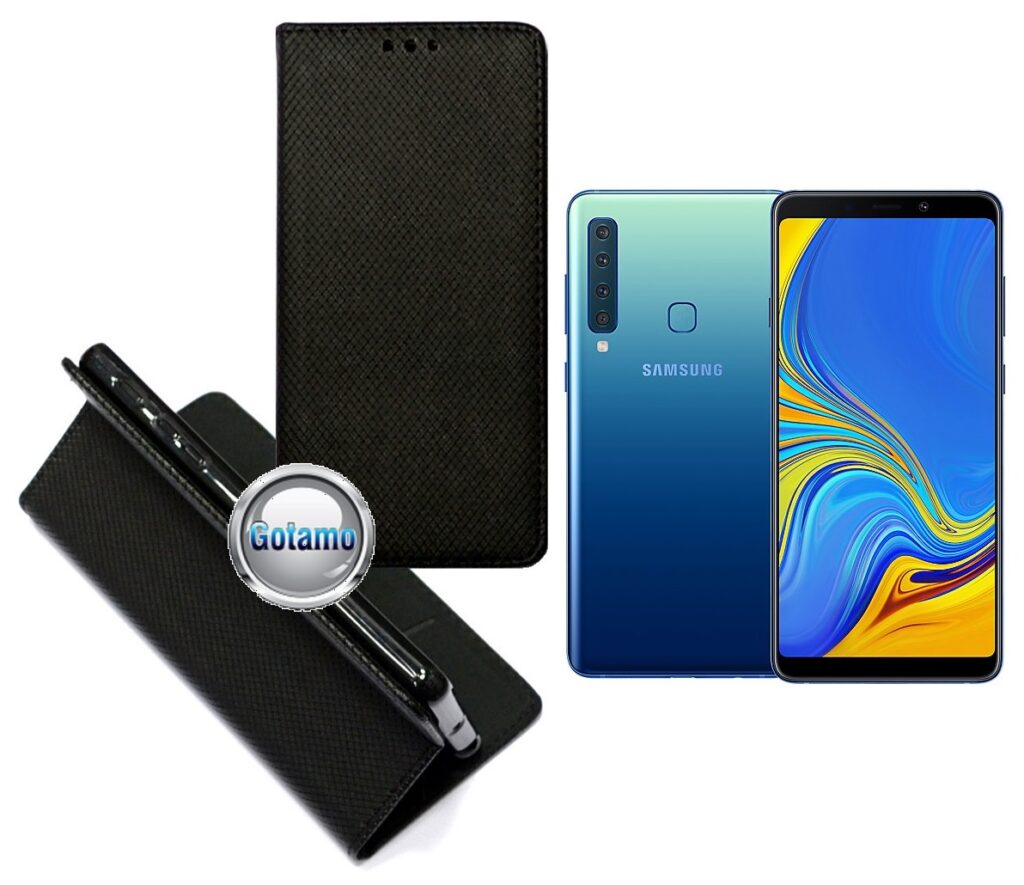 Re-Grid magnetinis dėklas Samsung Galaxy A9 (2018) juodos spalvos