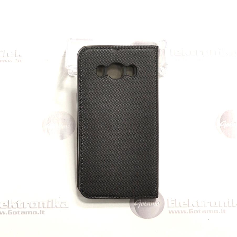 Re-Grid magnetinis dėklas Samsung Galaxy J5 (2016) telefonams juodos spalvos 3 Re-Grid magnetinis dėklas Samsung Galaxy J5 (2016) – nuotrauka 3
