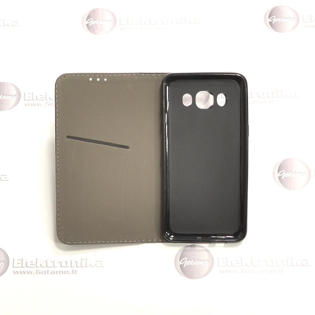 Re-Grid magnetinis dėklas Samsung Galaxy J5 (2016) telefonams juodos spalvos 4 Re-Grid magnetinis dėklas Samsung Galaxy J5 (2016) – nuotrauka 4