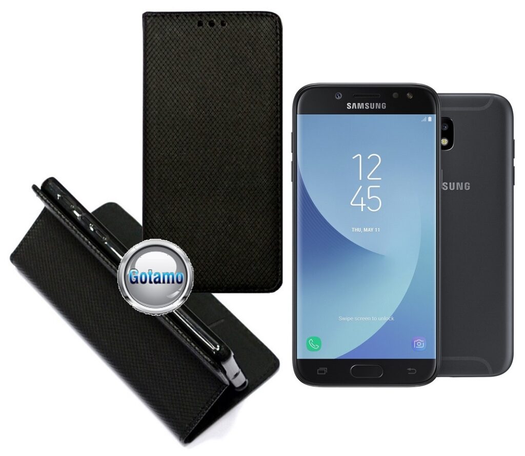 Re-Grid magnetinis dėklas Samsung Galaxy J5 (2017) J5 Pro juodos spalvos