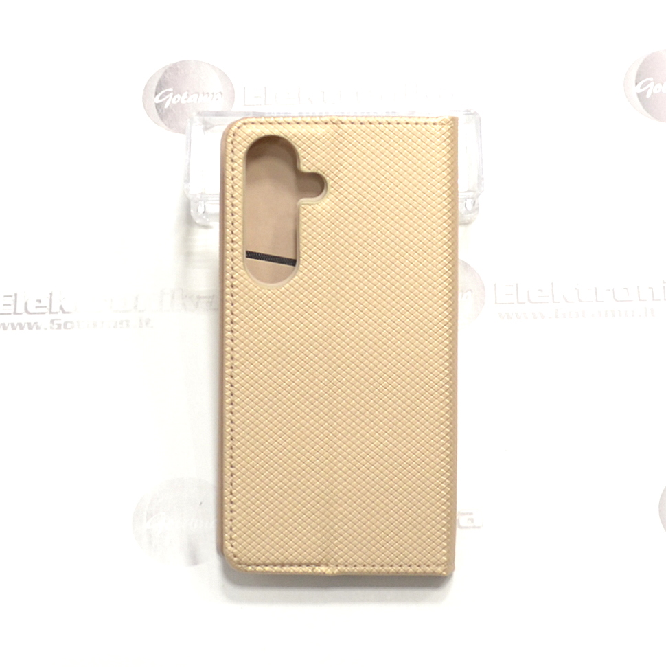 Re-Grid magnetinis dėklas Samsung Galaxy S24 telefonui aukso spalvos 3 Re-Grid magnetinis dėklas Samsung Galaxy S24 – nuotrauka 3