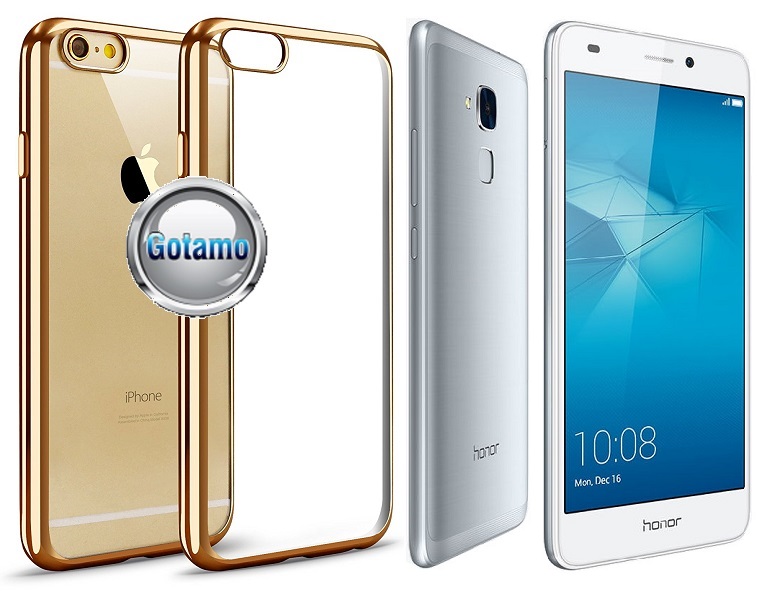ReColor dėklas nugarėlė Huawei Honor 7 Lite telefonams aukso spalvos
