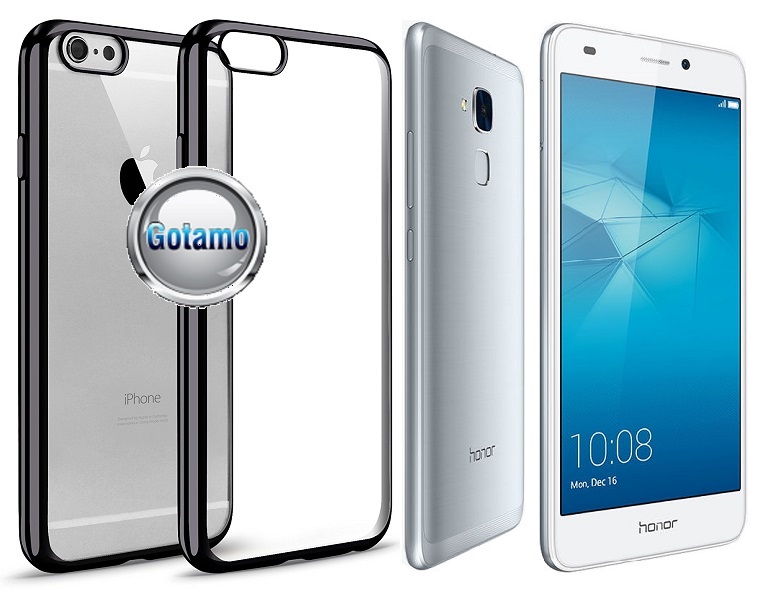 ReColor dėklas nugarėlė Huawei Honor 7 Lite telefonams juodos spalvos