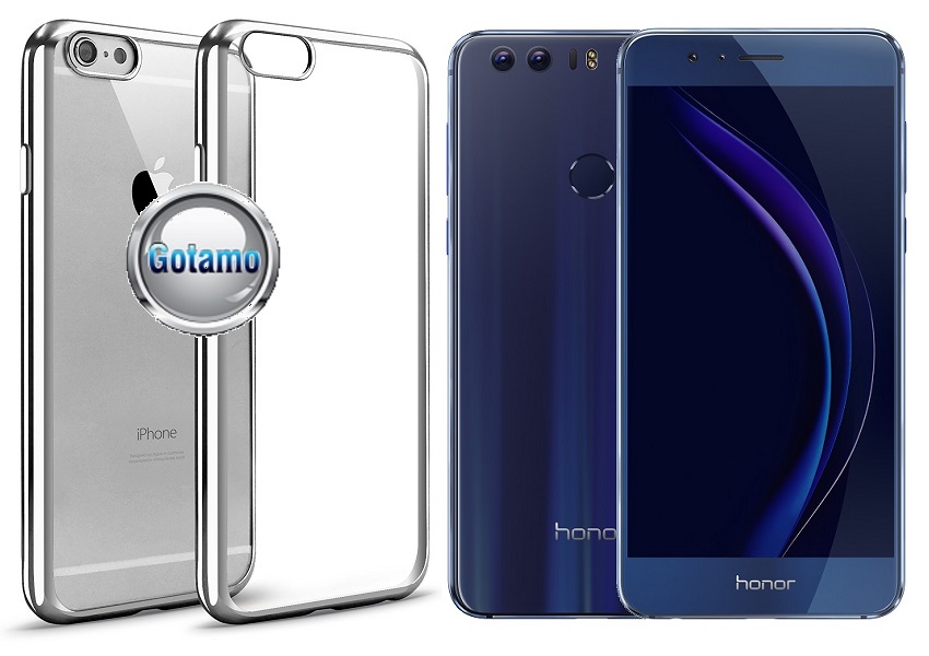 ReColor dėklas nugarėlė Huawei Honor 8 telefonams sidabro spalvos
