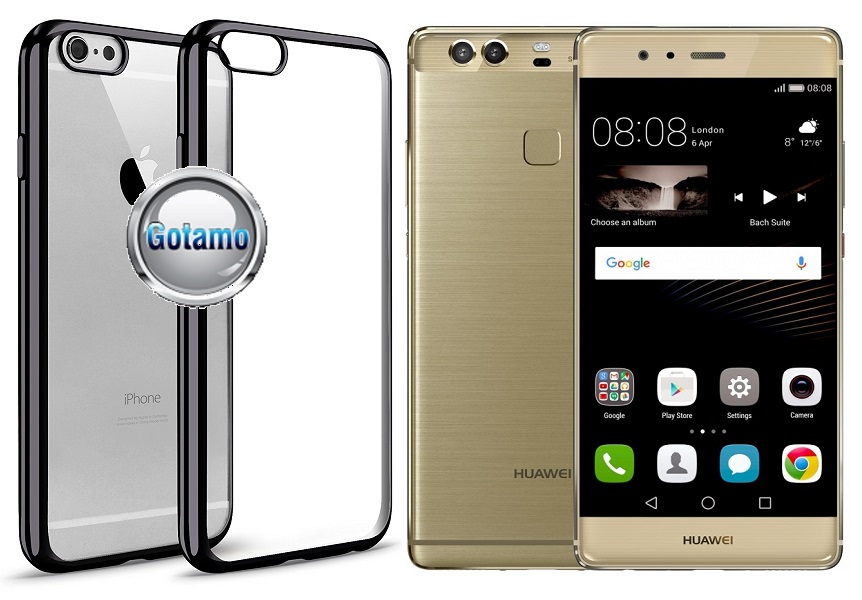 ReColor dėklas nugarėlė Huawei P9 Plus telefonams juodos spalvos
