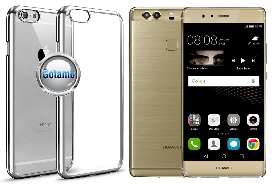 ReColor dėklas nugarėlė Huawei P9 Plus telefonams sidabro spalvos