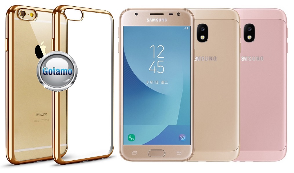 ReColor dėklas Samsung Galaxy J3 (2017) aukso spalvos