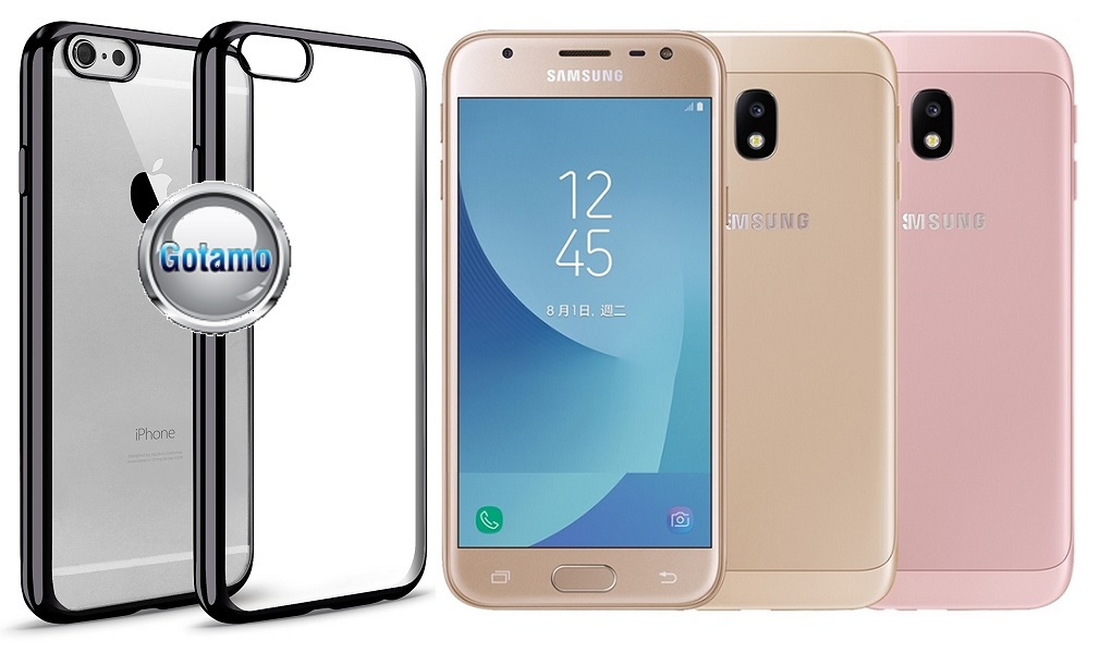 ReColor dėklas Samsung Galaxy J3 (2017) juodos spalvos