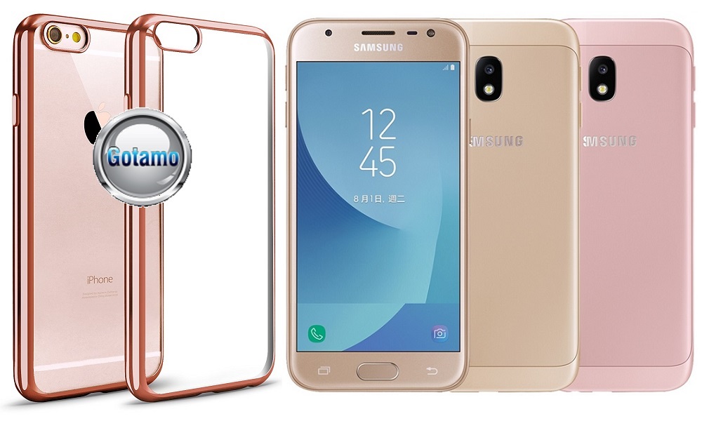ReColor dėklas Samsung Galaxy J3 (2017) rožinės spalvos