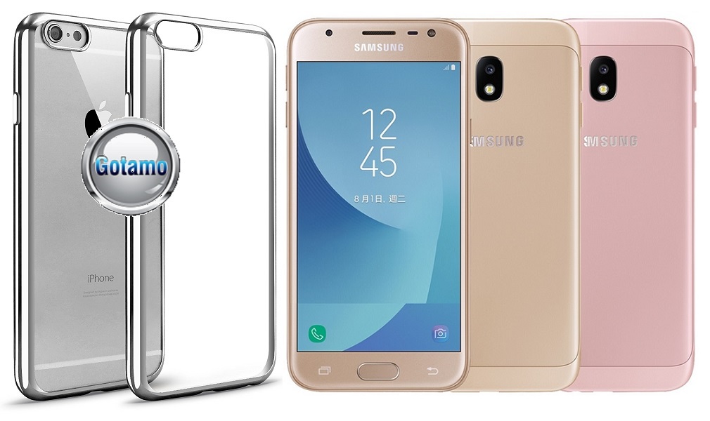 ReColor dėklas Samsung Galaxy J3 (2017) sidabro spalvos