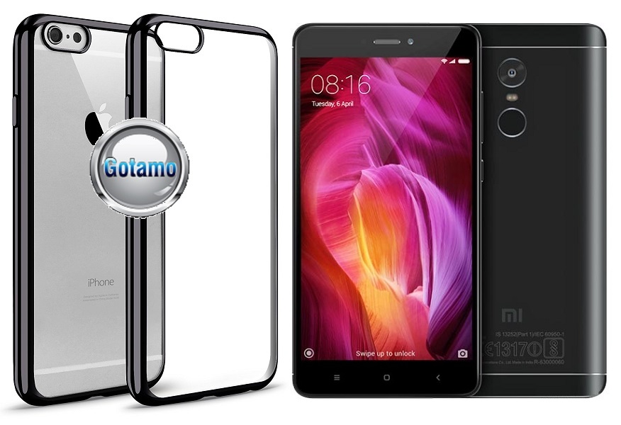 ReColor dėklas nugarėlė Xiaomi Redmi Note 4, Xiaomi Redmi Note 4X telefonams juodos spalvos