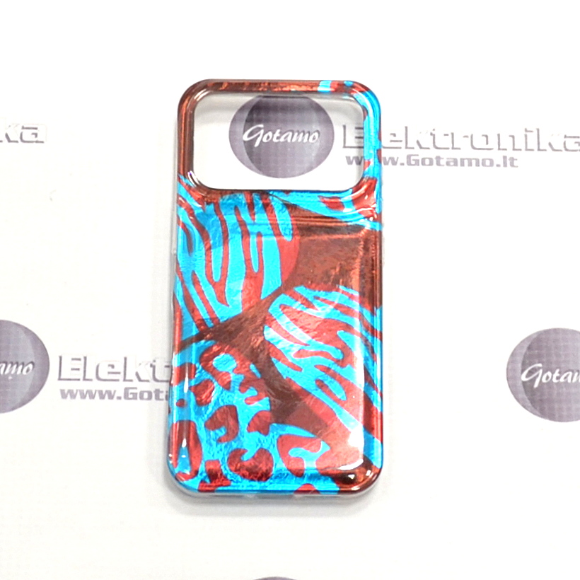Safari Berry Zebra dėklas nugarėlė Apple iPhone 17 Pro 2 Safari berry zebra deklas Apple iPhone 17 pro 2