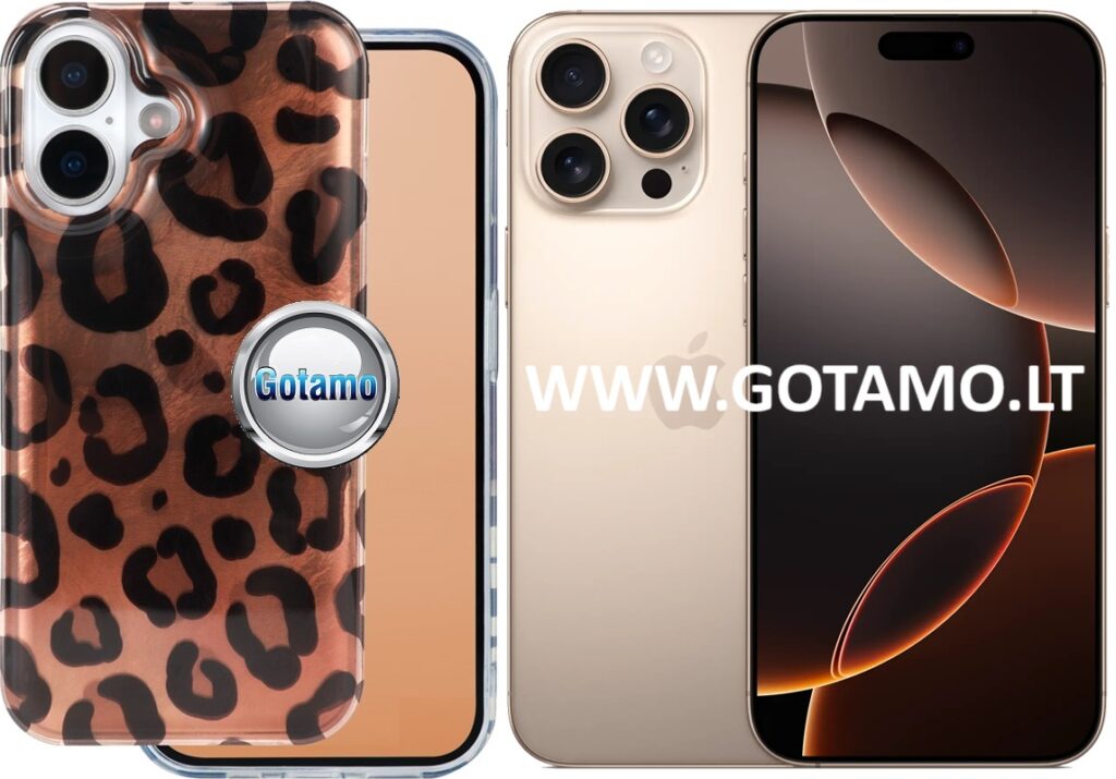 Safari cinnamon leopard deklas Apple iPhone 16 pro max