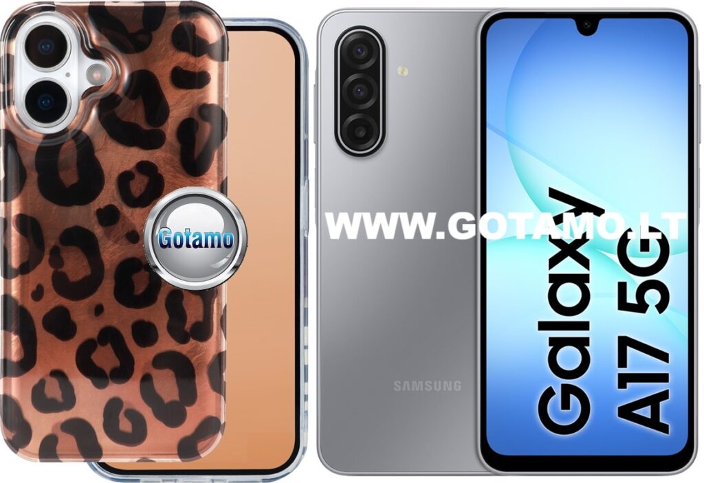 Safari Cinnamon Leopard dėklas Samsung Galaxy A17 (SM-A176B)