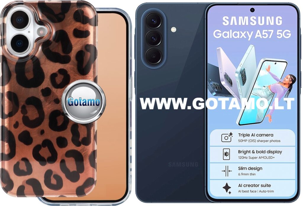 Safari Cinnamon Leopard dėklas Samsung Galaxy A57