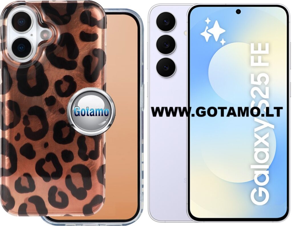 Safari Cinnamon Leopard dėklas Samsung Galaxy S25 FE