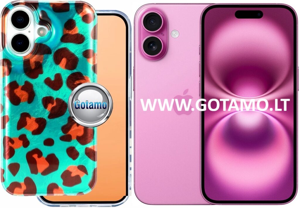 Safari mint leopard deklas Apple iPhone 16