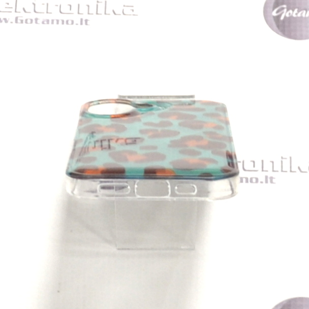 Safari Mint Leopard dėklas nugarėlė Apple iPhone 17 4 Safari mint leopard deklas Apple iPhone 17 4