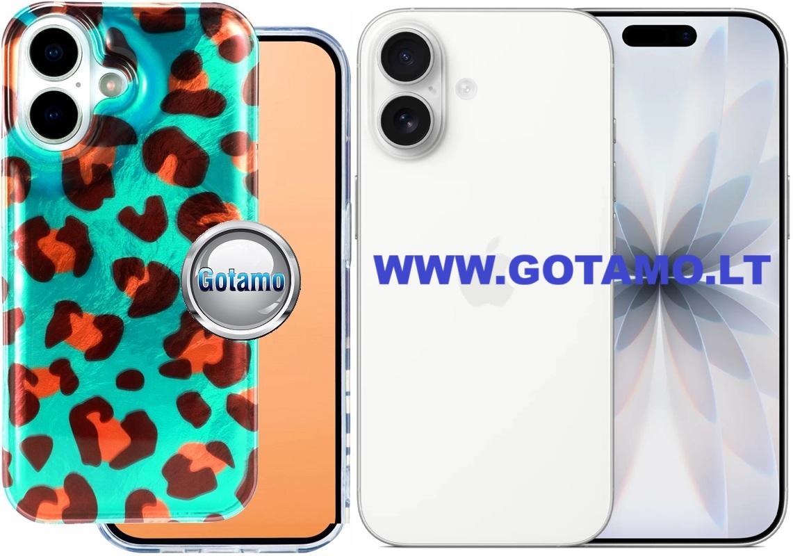 Safari Mint Leopard dėklas nugarėlė Apple iPhone 17 1 Safari mint leopard deklas Apple iPhone 17
