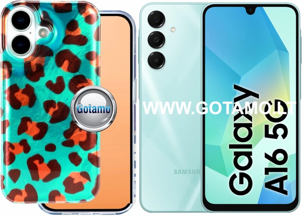 Safari Mint Leopard dėklas Samsung Galaxy A16