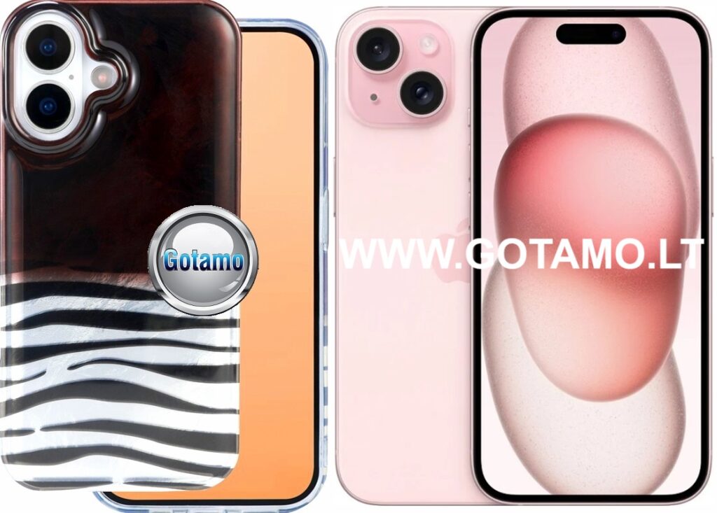 Safari mocha zebra deklas Apple iPhone 15
