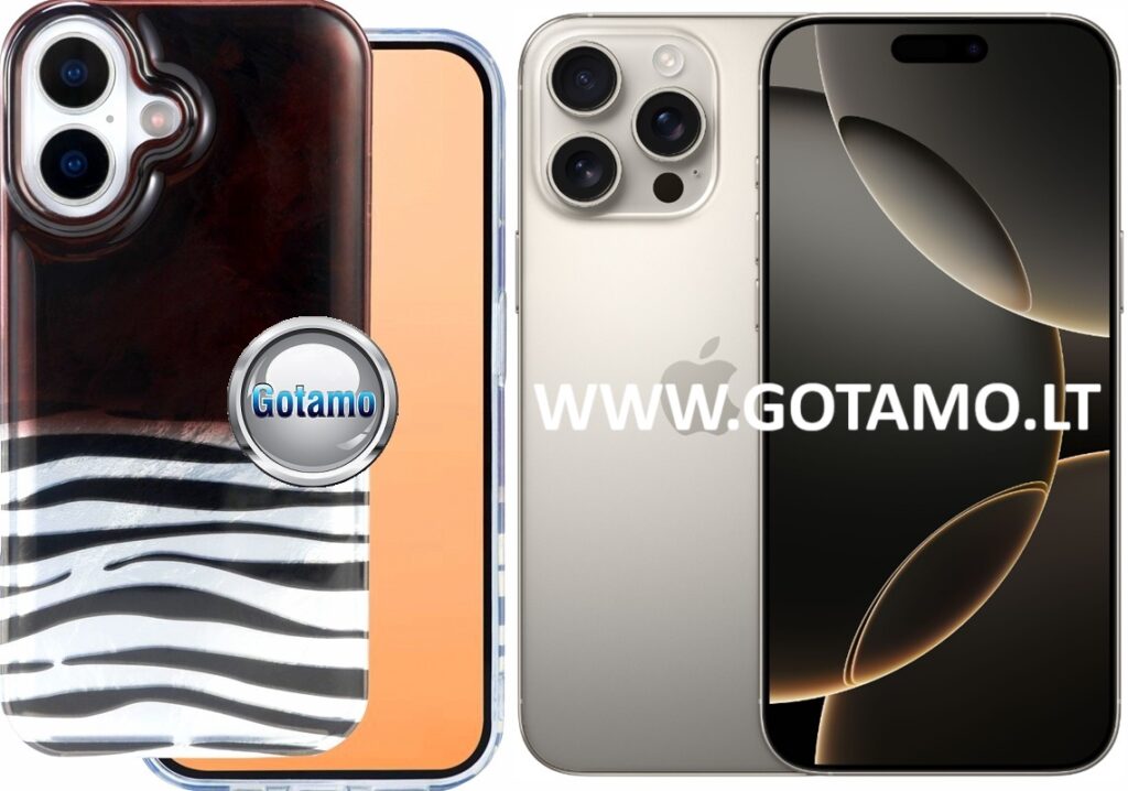Safari mocha zebra deklas Apple iPhone 16 pro