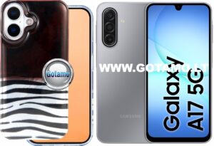 Safari Mocha Zebra dėklas Samsung Galaxy A17 (SM-A176B)