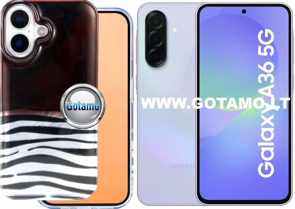 Safari Mocha Zebra dėklas Samsung Galaxy A36