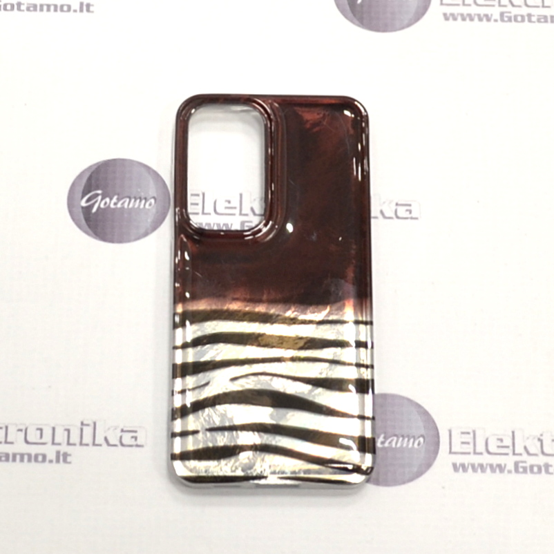 Safari Mocha Zebra dėklas nugarėlė Samsung Galaxy S25 2 Safari Mocha Zebra dėklas Samsung Galaxy S25 – nuotrauka 2