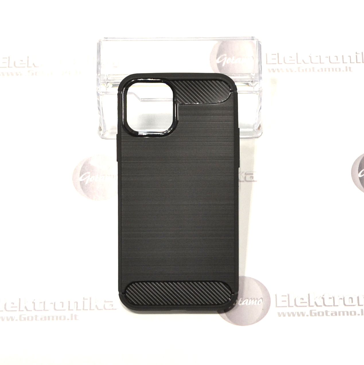 Siege dėklas nugarėlė Apple iPhone 11 Pro mobiliesiems telefonams juodos spalvos 2 Siege deklas Apple iPhone 11 pro juodos 2