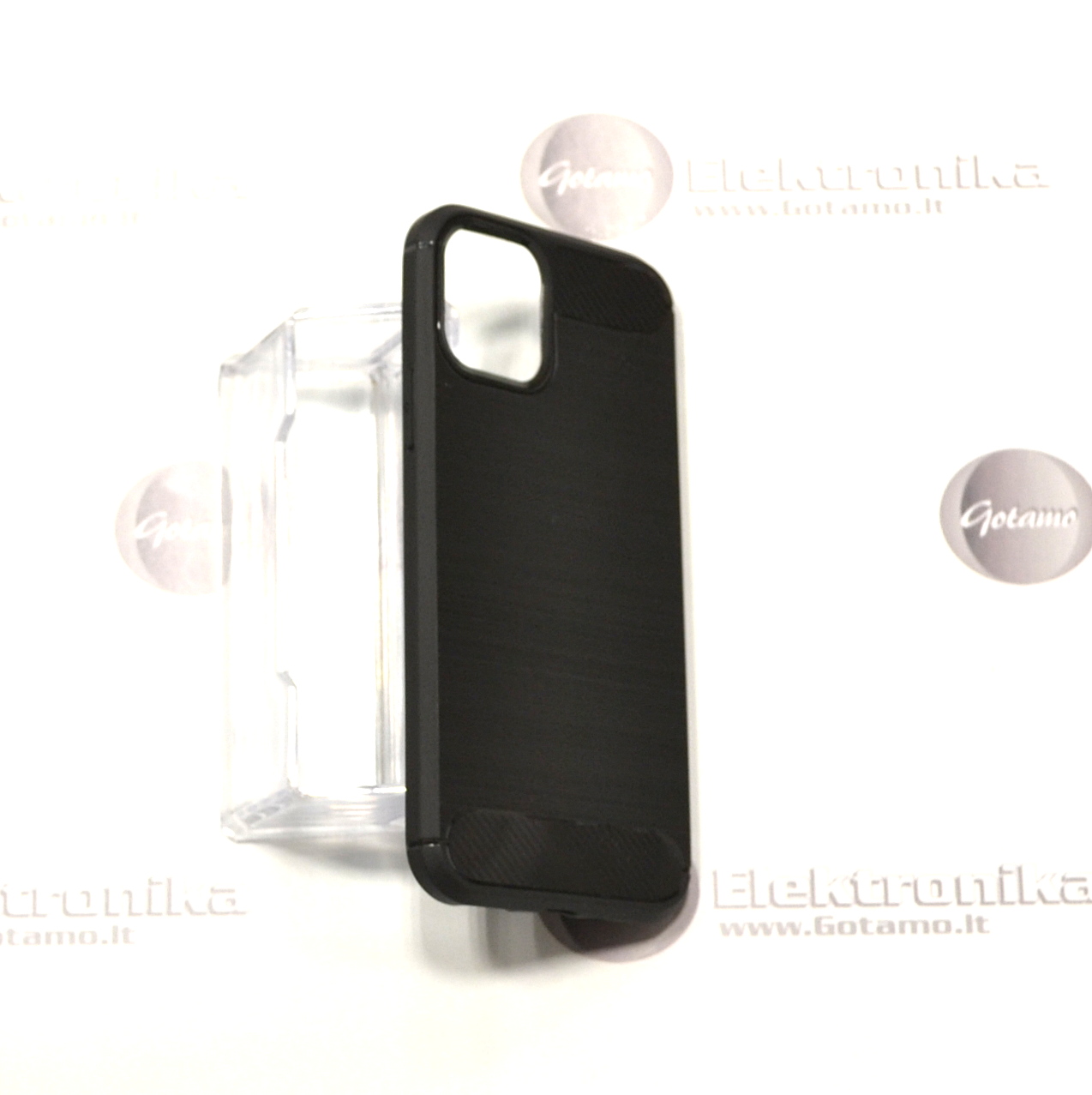 Siege dėklas nugarėlė Apple iPhone 11 Pro mobiliesiems telefonams juodos spalvos 4 Siege deklas Apple iPhone 11 pro juodos 4