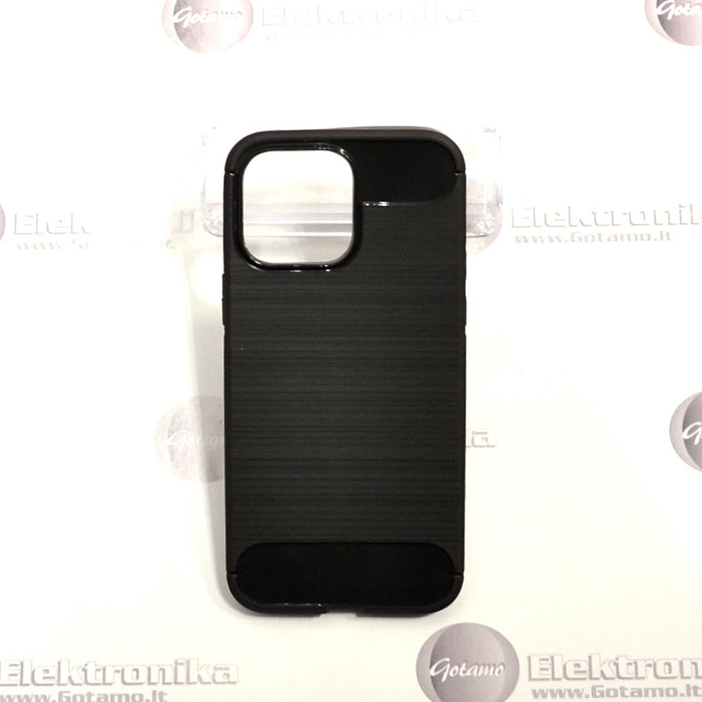 Siege dėklas nugarėlė Apple iPhone 14 Pro Max mobiliajam telefonui juodos spalvos 2 Siege deklas Apple iPhone 14 pro max juodos 2
